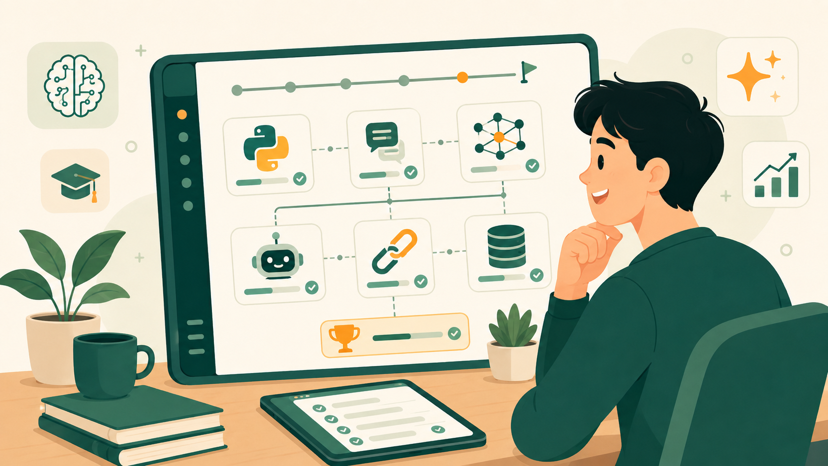 Minh họa trí tuệ tự nhiên và trí tuệ nhân tạo